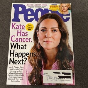 People Magazine - April 8 2024 - Princess Kate Middleton     women’s magazines